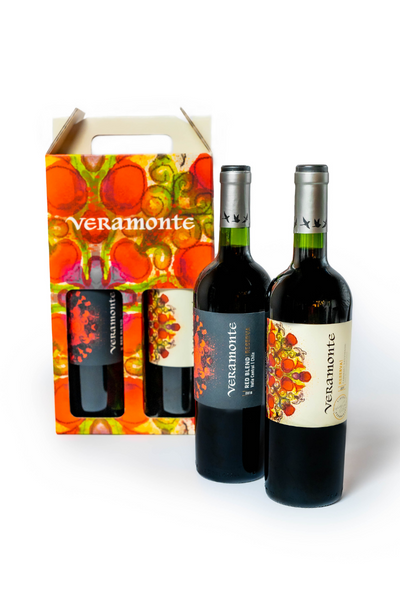 2 Botellas Veramonte + Estuche